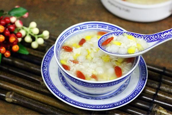 玉米圆子甜酒酿的做法图解15