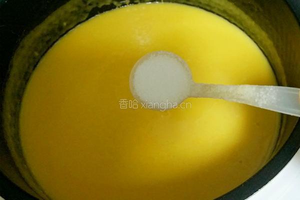 奶油玉米南瓜羹的做法图解8