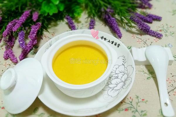 奶油玉米南瓜羹的做法图解9