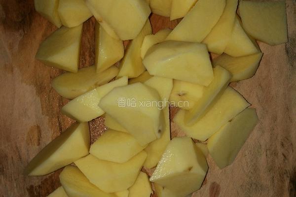 土豆烧鸡的做法图解5