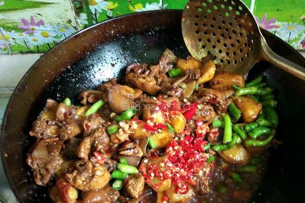 土豆烧鸡的做法图解9