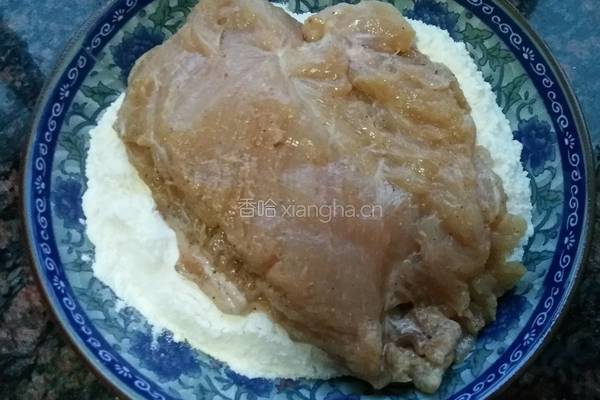 爆浆鸡排的做法图解7