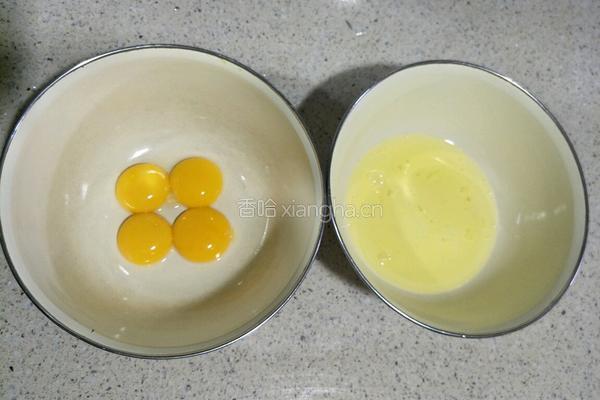 菠菜蛋糕卷的做法图解2