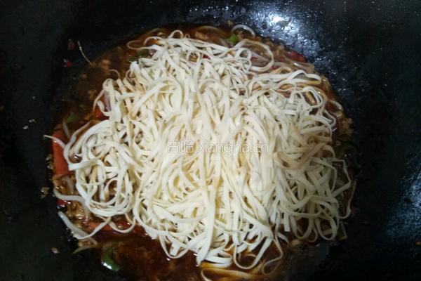 馅肉焖面的做法图解8