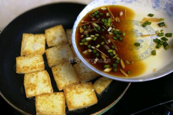 葱烧豆腐的做法图解4