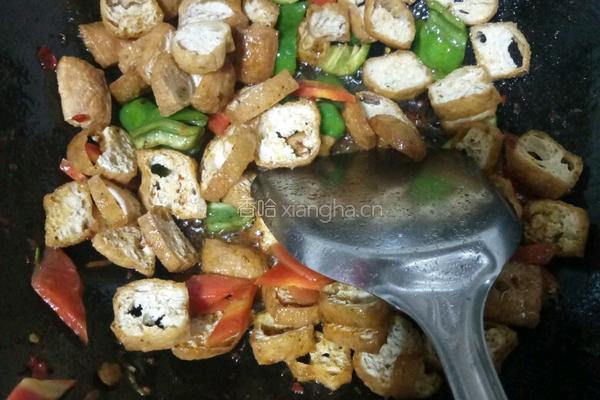 油豆腐回锅肉的做法图解7