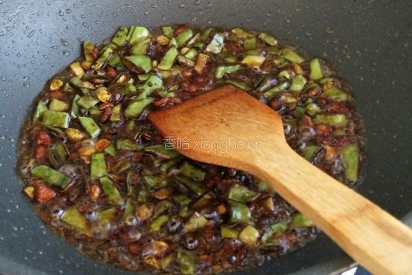 豆角卤金丝面的做法图解6