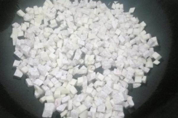 芋头闷饭的做法图解4