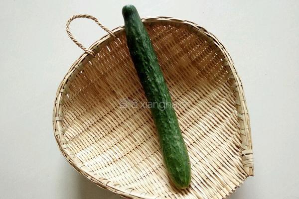 黄瓜拼盘的做法图解1