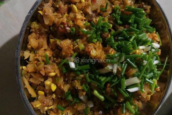 腊肉土豆丝包面的做法图解4