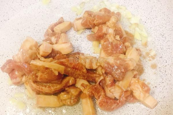 青椒炒肉丝的做法图解3