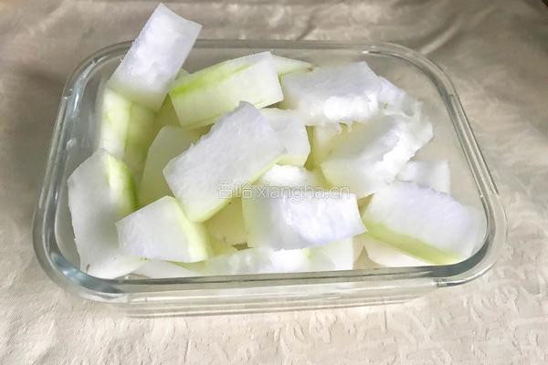 冬瓜绿豆汤的做法图解3