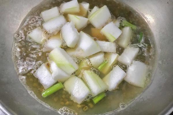 冬瓜绿豆汤的做法图解6