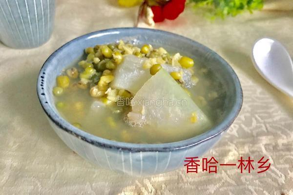 冬瓜绿豆汤的做法图解9