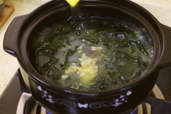 鸡肉海带汤的做法图解18