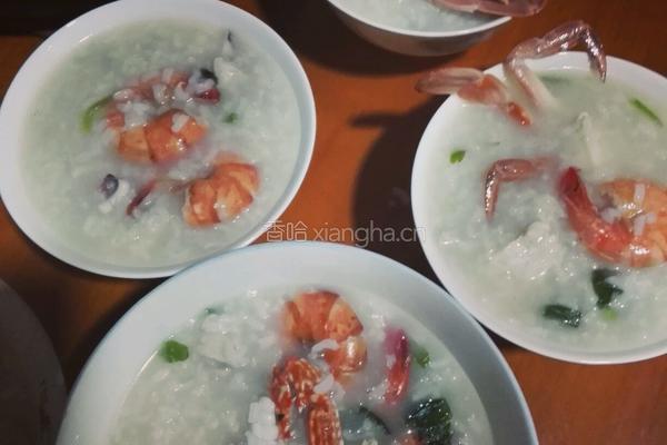 海鲜粥的做法图解4