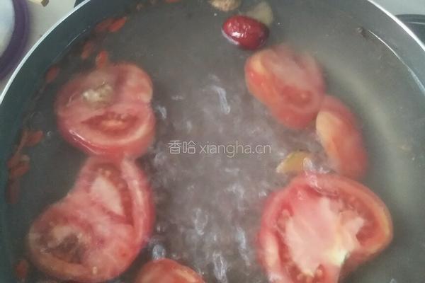 番茄丸子汤的做法图解5