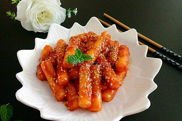 芝士炒年糕的做法图解9
