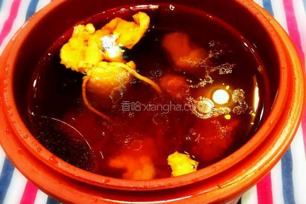 虫草花煲鸡汤的做法图解8