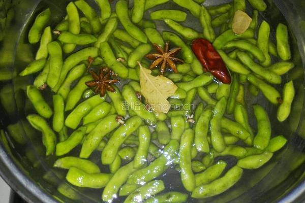 煮毛豆的做法图解5