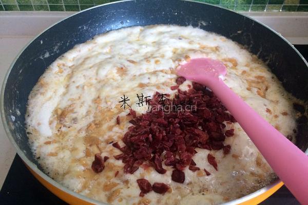 蔓越莓花生牛轧糖的做法图解9