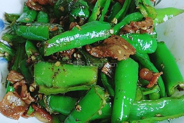 虎皮青椒五花肉的做法图解7