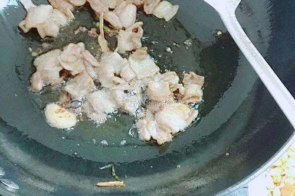 虎皮青椒五花肉的做法图解4