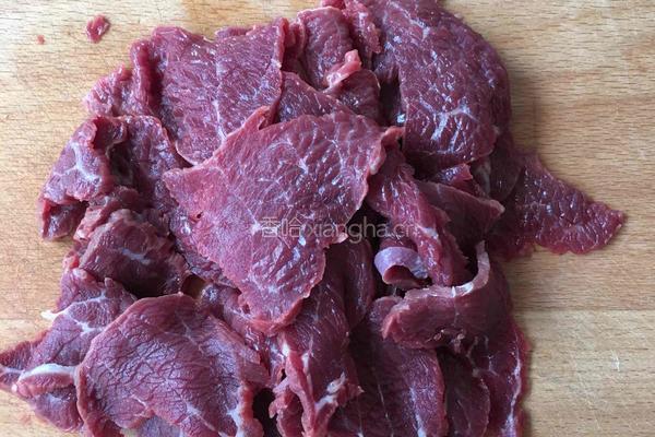 自制火锅牛肉片的做法图解2