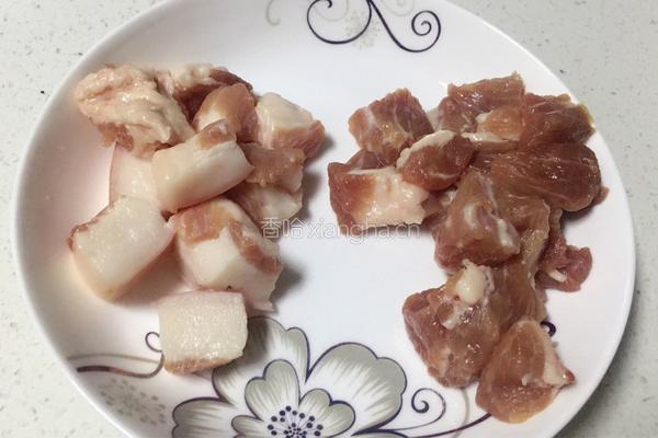 干豆角炖肉的做法图解3