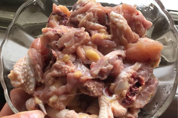 小炒鸡肉的做法图解1
