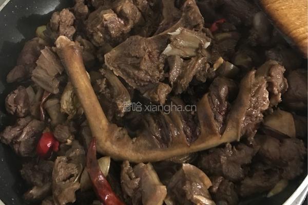 红烧麂子肉的做法图解5
