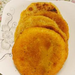 南瓜糯米粉饼的做法[图]