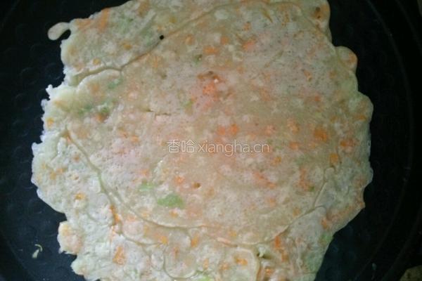 胡萝卜油饼的做法图解2