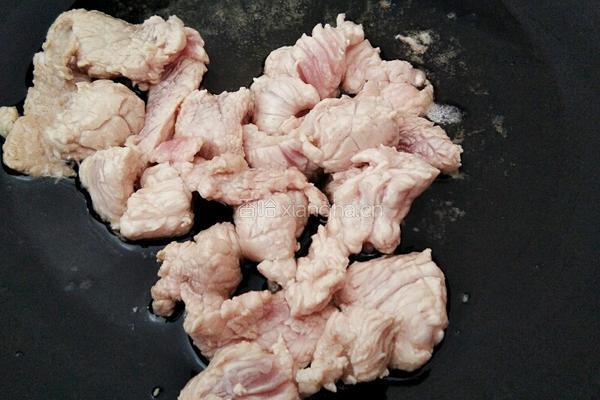 胡萝卜丝炒肉的做法图解3