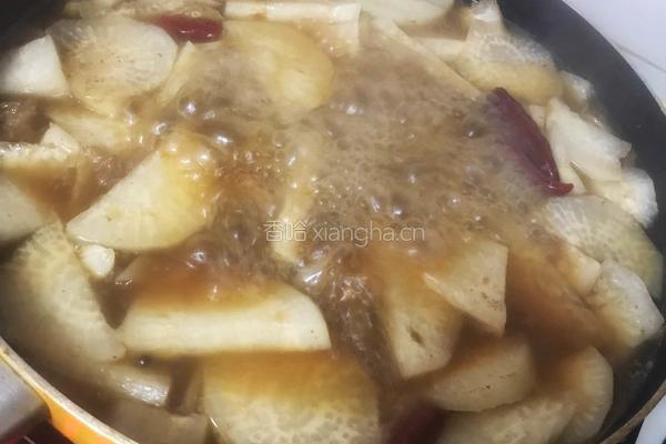 牛肉炖萝卜的做法图解10