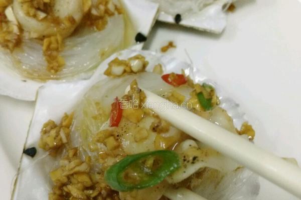 蒜蓉粉丝蒸扇贝的做法图解9