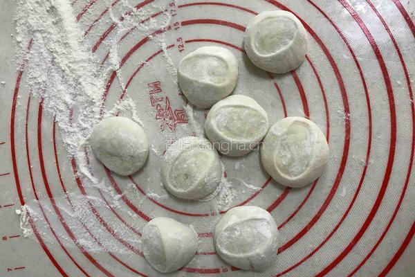 酸菜肉蒸饺的做法图解11
