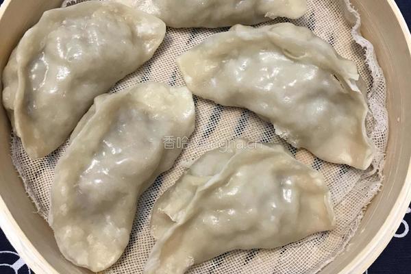 酸菜肉蒸饺的做法图解15