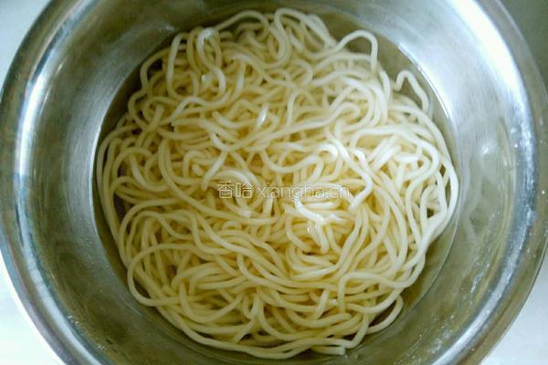 西红柿打卤面的做法图解5