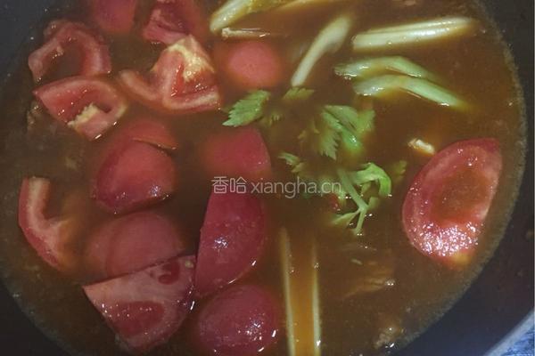芹香酸甜牛腩汤的做法图解11