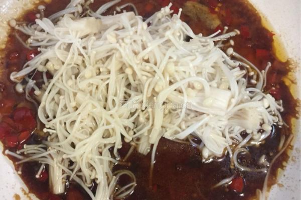 蚝油凉拌金针菇的做法图解5