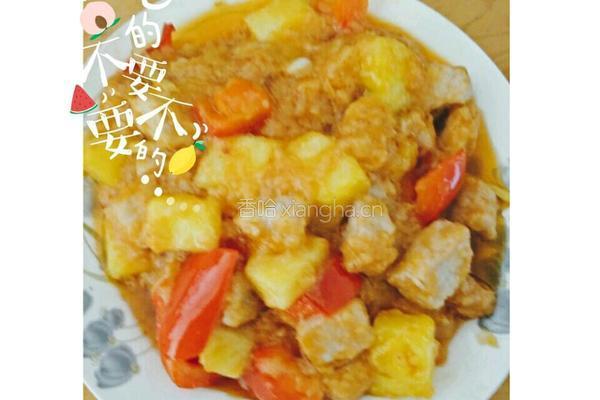 菠萝咕噜肉的做法图解9
