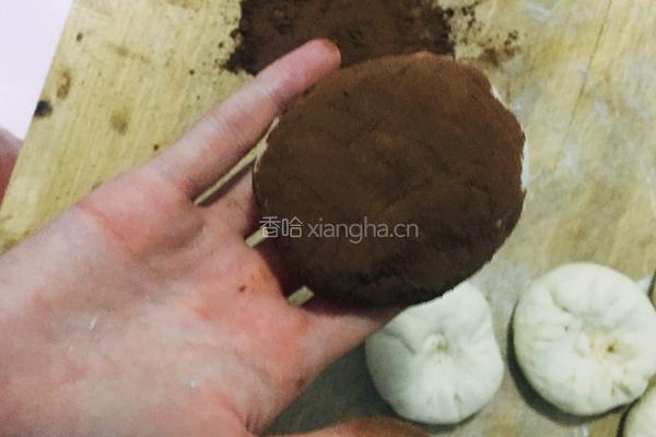 蘑菇豆沙包的做法图解12