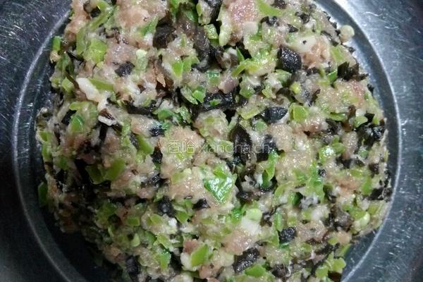 荷兰豆木耳饺的做法图解5