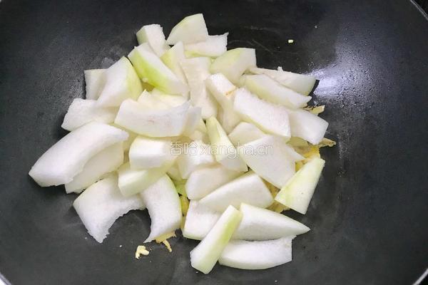 虾皮冬瓜的做法图解6