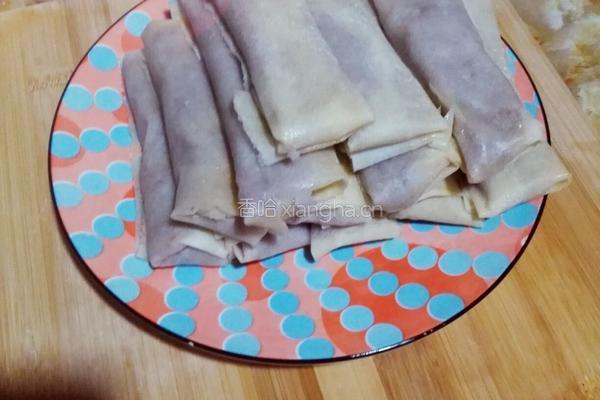 芋头春卷的做法图解8