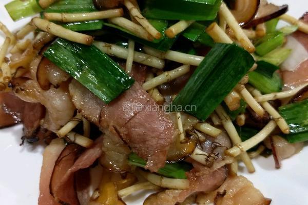 折耳根炒腊肉的做法图解6