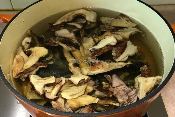 松茸炖乌鸡的做法图解9