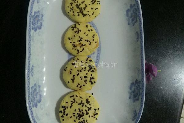 胚芽南瓜饼的做法图解9