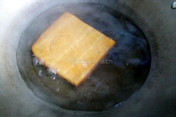 凉拌紫菜豆腐干的做法图解3